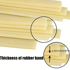 10pcs 2mm Slingshot Elastic Replacement Bands for Shooting Games