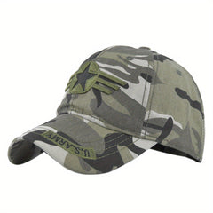 Army Embroidery Baseball Cap Tactical Sunscreen Sports Hat