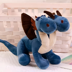 Color Fantasy Plush Wyvern Toy Magical Flying Dragon Stuffed Animal