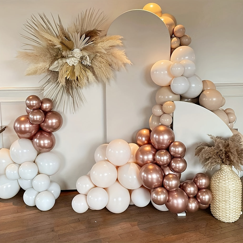 140pcs Nude Blush Balloon Garland Kit for Party Decoration