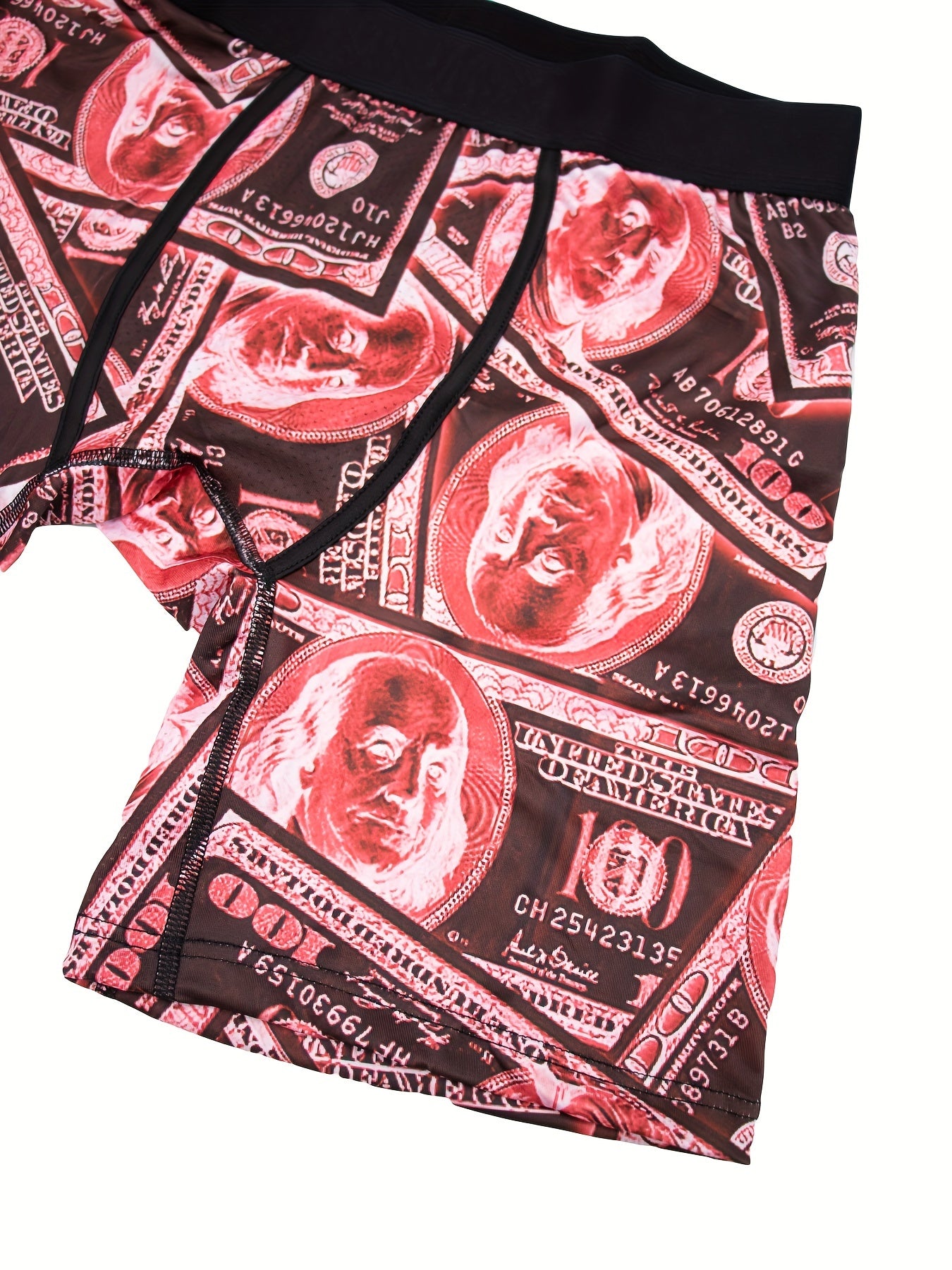 Men's Breathable Dollar Print Boxer Shorts