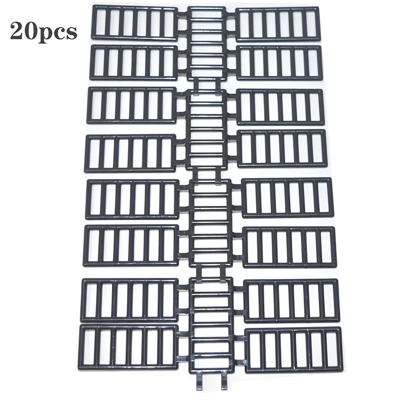 MOC Building Blocks Rod 7x3 with Double Clamp Ladder Stairs 6020