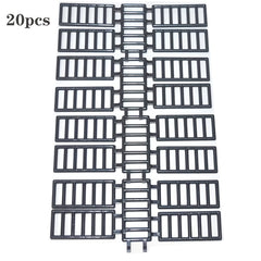 MOC Building Blocks Rod 7x3 with Double Clamp Ladder Stairs 6020