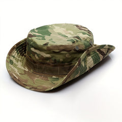 Camouflage Boonie Hat Military Tactical Bucket Hat for Men