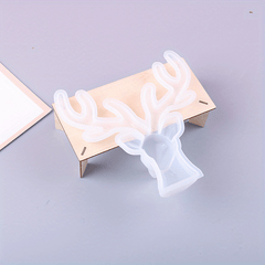 DIY Silicone Resin Mold Storage Boxes With Deer Handicraft Mold Kit