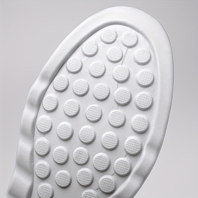 Soft Thick Bottom Mesh Breathable Woven Shoes Non Slip Lightweight Comfortable