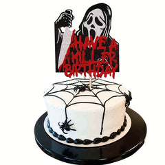 Halloween Cake Insert Horror Decoration