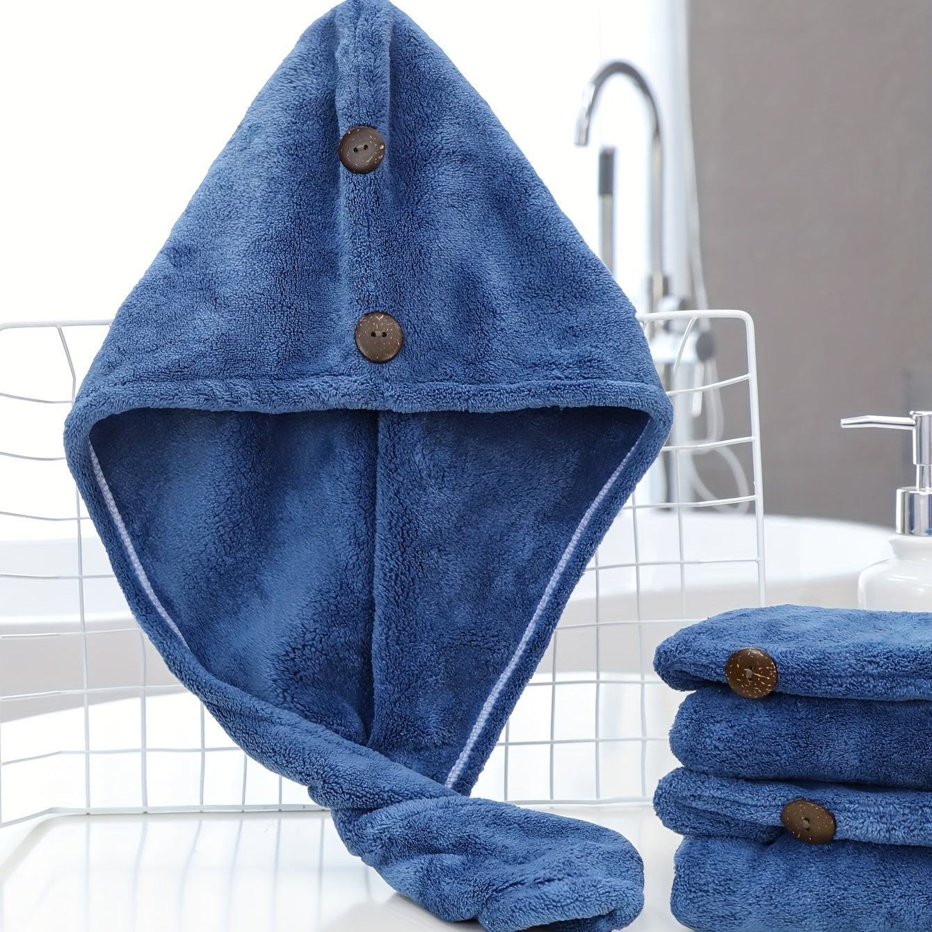 Quick Drying Shower Cap for Women Absorbent Hair Drying Cap