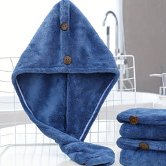Quick Drying Shower Cap for Women Absorbent Hair Drying Cap