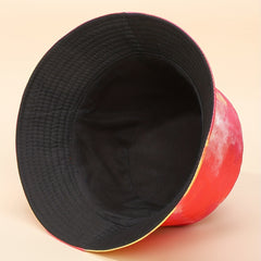Men's Contrast Tie Dye Sunshade Bucket Hat