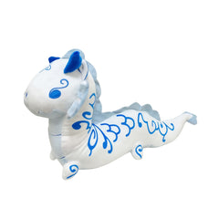 Chinese Loong Plush Doll & Porcelain Dragon Stuffed Animal