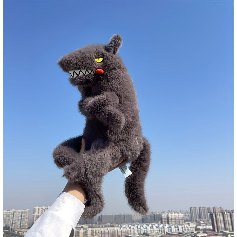 Big Bad Wolf Plush & Cuddly Gray Wolf Stuffed Animal