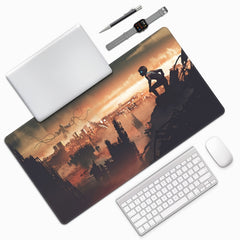 Large Waterproof Extended Gaming Mouse Pad Non Slip Rubber Base Desk Pad