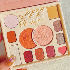 Embossed Angel Eyeshadow Palette Matte & Pearly Finish