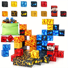 Magnetic Building Blocks Miner for Kids Toys STME Puzzle Imagination Toy