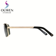 VIVIENFANG Retro Aviator Sunglasses For Men UV Protection