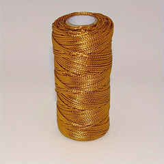 5mm 100m Golden Rope Christmas Decoration Thread Ribbon Bow Crafts DIY