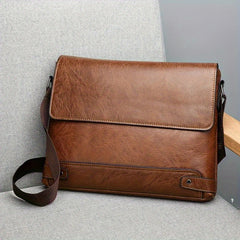 Men's Single Shoulder Bag Business Crossbody A4 Paper Travel Bag