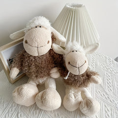 Huggable Sheep Stuffed Animal for Boys and Girls - Adorable Lamb Plush Toy