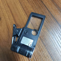 LED Clip-On Microscope with Digital Display for Smartphone