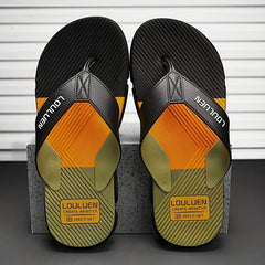 Men's Thong Sandals Non Slip Flip flops for Indoor Outdoor Beach Shower