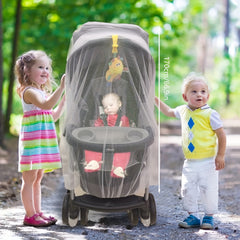 Mosquito Net For Stroller Crib Cradle Playpen Durable Machine Washable