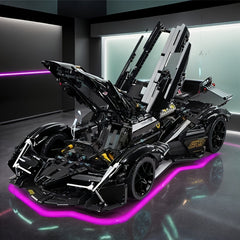 1330pcs V12 Car Building Blocks Edition Sports Car Building Blocks