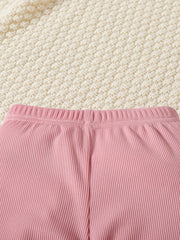 Girls Leggings Toddler Baby Bow Trousers 2pcs Set