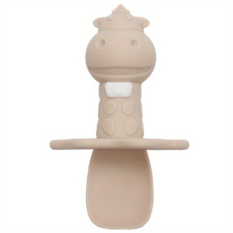 Baby Silicone Chewable Toddler Spoon for Self Feeding