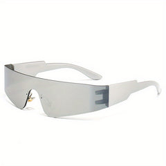 Y2K Cyberpunk Sunglasses UV400 for Outdoor Activities