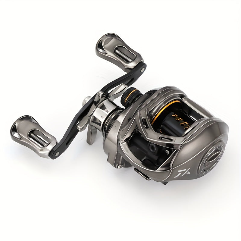 196g Baitcasting Fishing Reel 7.2:1 Gear Ratio Magnetic Brake Deep Spool