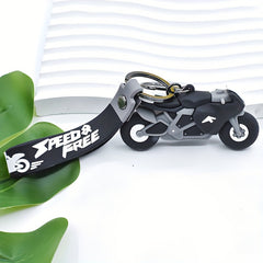 Motorcycle Model Keychain Pendant for Car Keys Backpacks Wallets