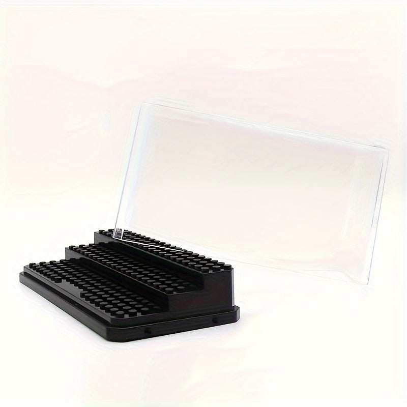 ABS Building Block Display Case with Storage for Toys