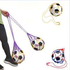 Sports Ball Storage Bag with Big Net - Football, Basketball, Volleyball