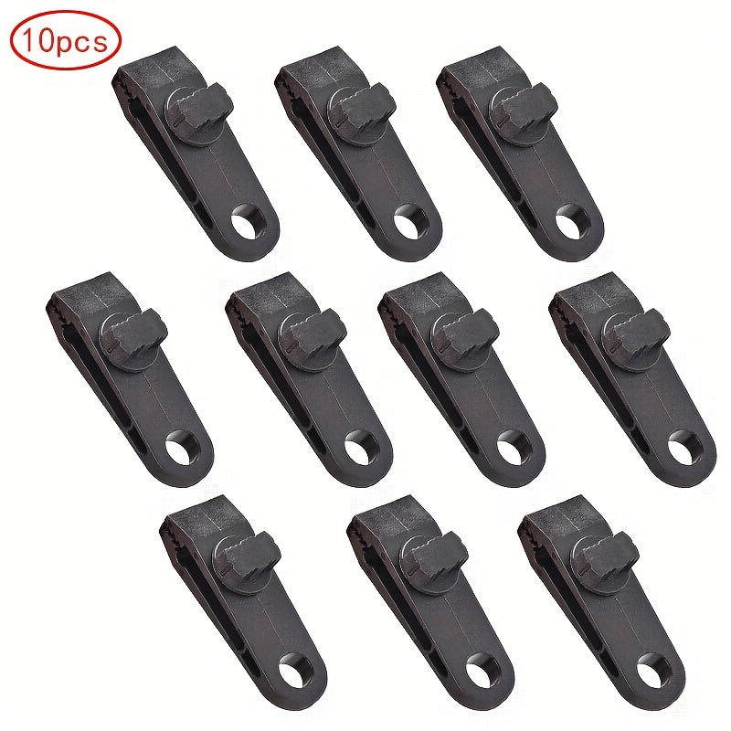 10pcs Tarp Clips Lock Grip Tarp Clamps Pool Awning Fasteners Clips