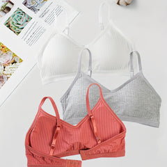 3pcs Sexy Camisole Push Up Bras for Women