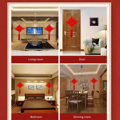 Hand Knitted Chinese Knot Pendant - High End Living Room Entryway Decoration