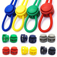 10pcs Plastic Spring Buckle Stopper Hat Elastic Rope Lock