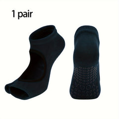 2 Pairs Split Toe Yoga Socks Open Toe Dance Socks Half Toe Pilates Socks