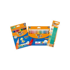 BIC Kids Colouring Set with Markers, Pencils & Crayons