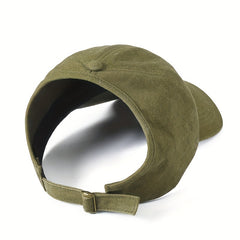 Vintage Ponytail Mesh Breathable Trucker Hat Sun Hat