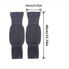 Thick Knee Protectors for Men and Women, Keep Warm, Winter Sports Cycling