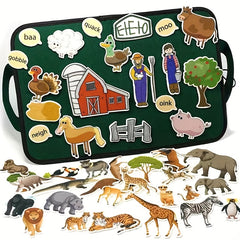 Farm Animal Storyboard Set for Kids - Flannel Toy for Early Learning