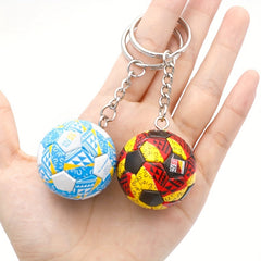 Sports Football Key Chain Bag Hanging Ornament Gift For Men Women