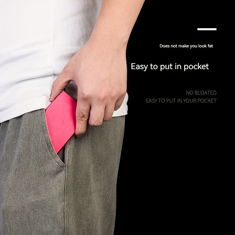 Anti theft ID Credit Card Holder Aluminium Metal Wallets Pocket Case