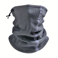 Winter Windproof Neck Gaiter Reflective Stripe Outdoor