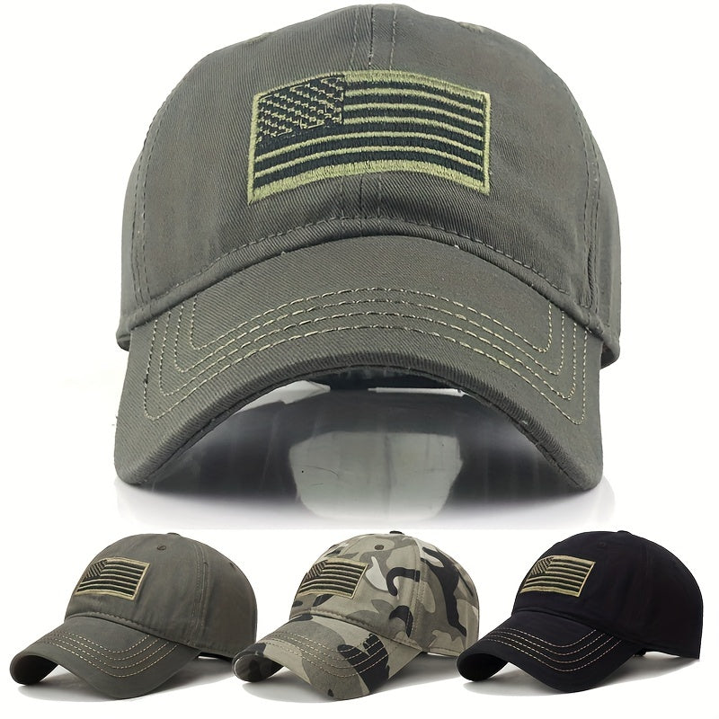 American Flag Baseball Cap For Men Women Military Dad Hat Trucker Hat