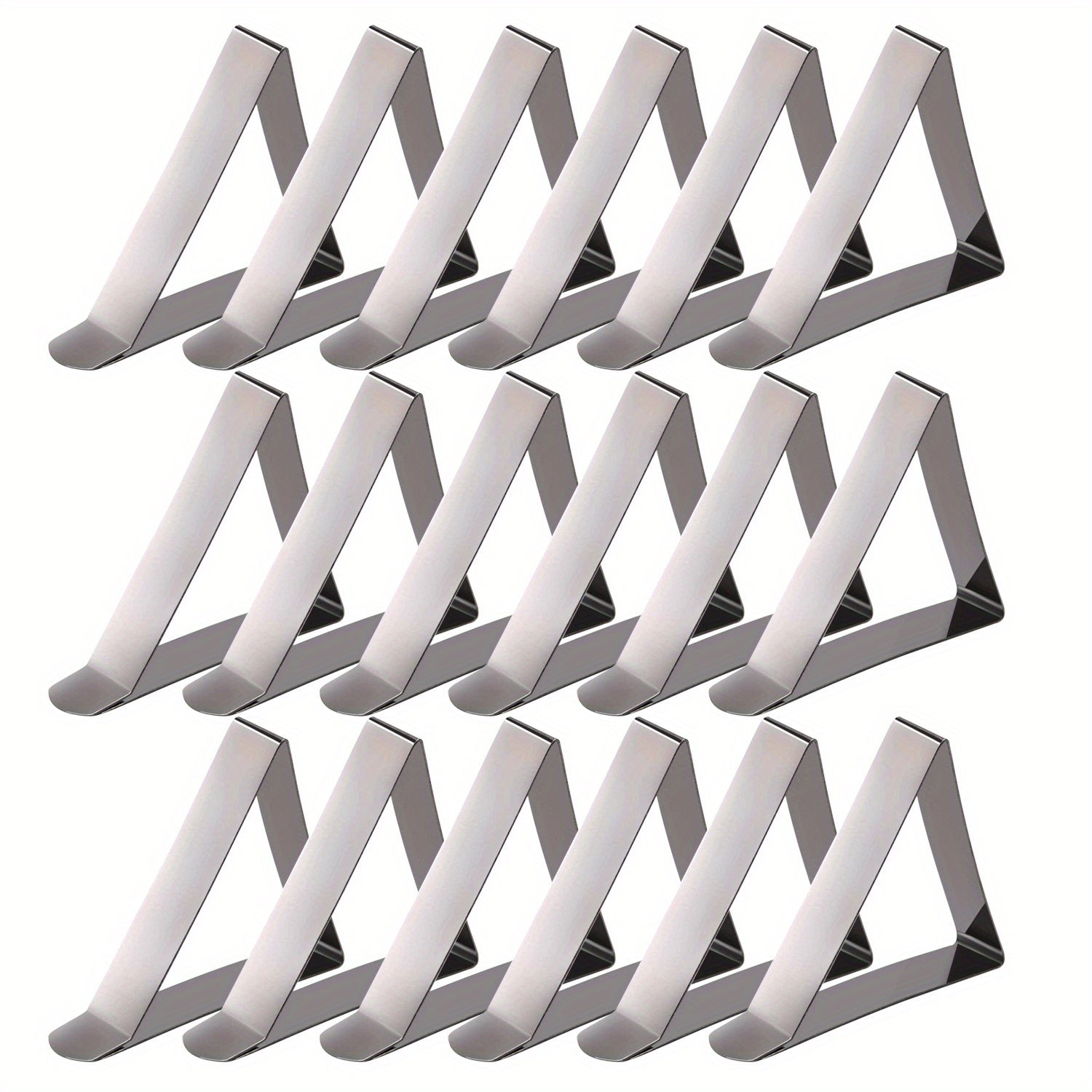 Stainless Steel Tablecloth Clips Windproof Fixing Tool - 30pcs