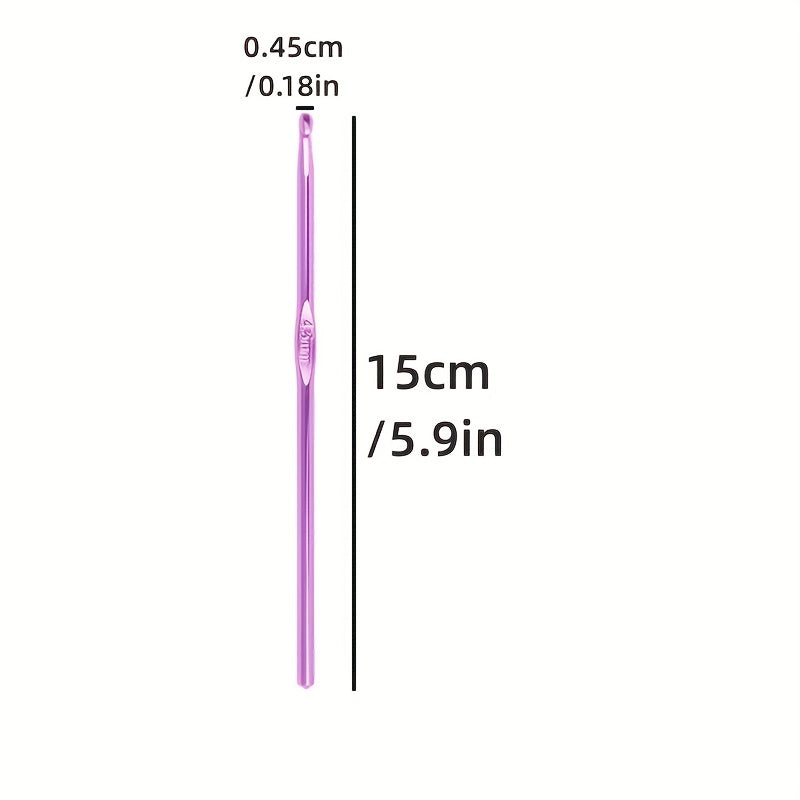 14pcs Knitting Needles Crochet Hook Weave Crochet Needles