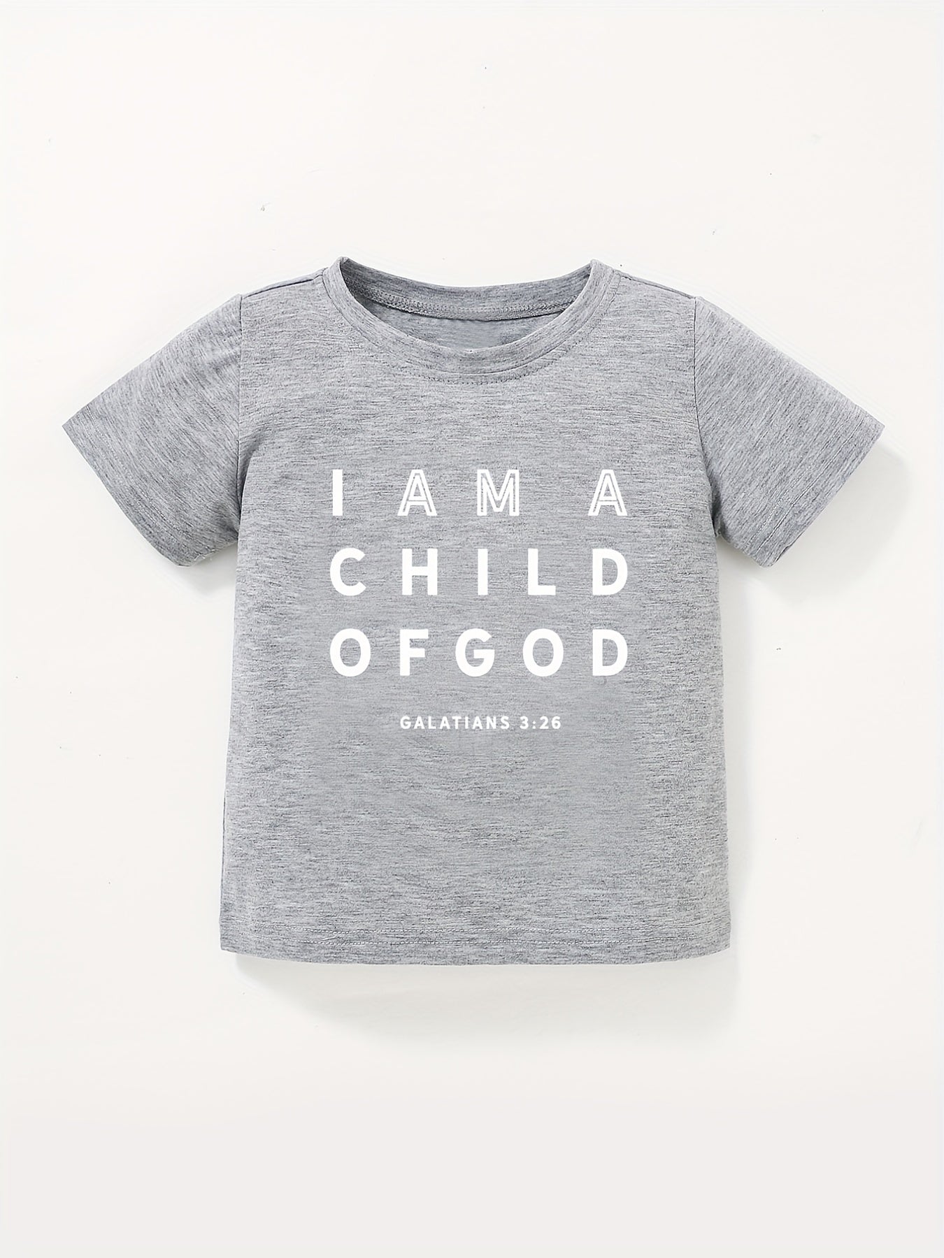 Cute 'Child Of God' Baby T-Shirt Short Sleeve Tee